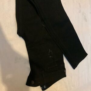 Hollister black jeans high rise